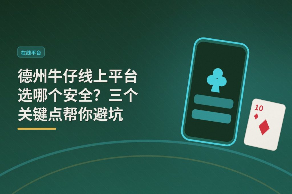 德州牛仔线上平台选哪个安全？三个关键点帮你避坑
