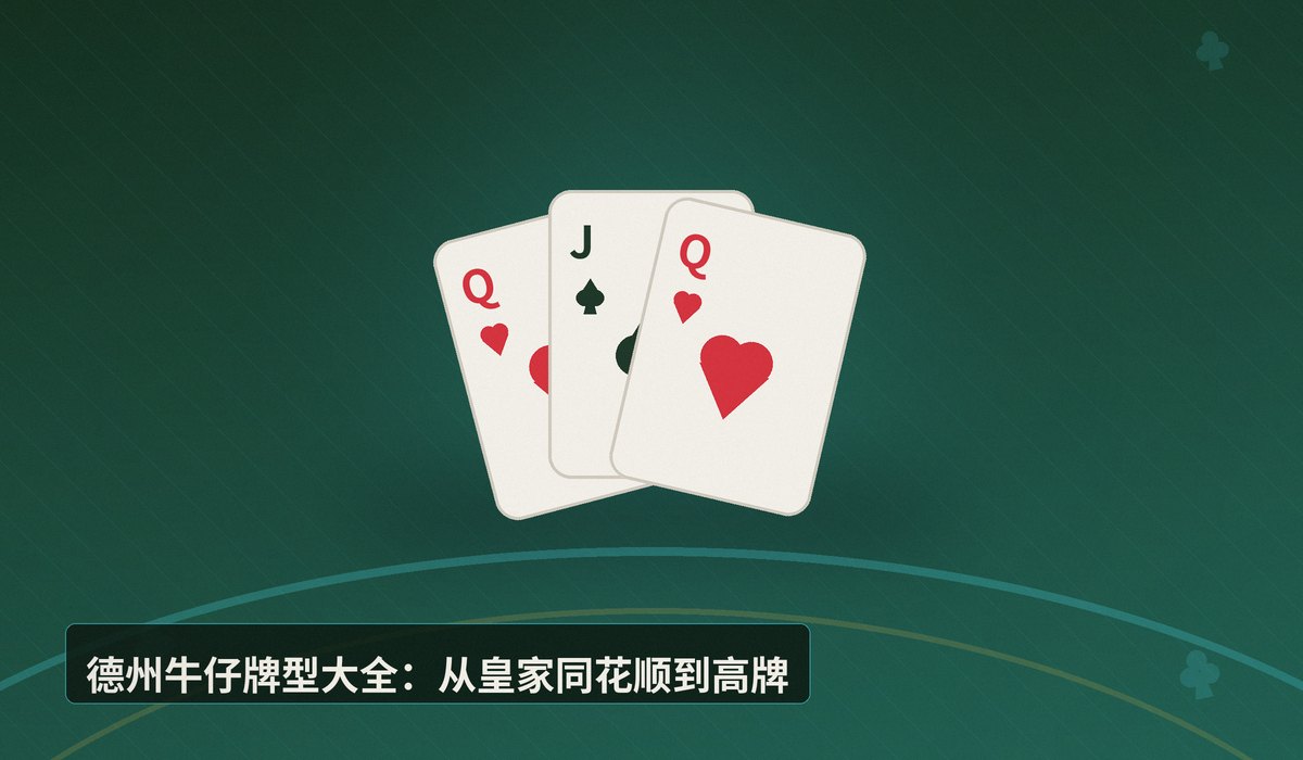 德州牛仔牌型大小 - 德州牛仔牌型大小全解析：新手一看就懂，打牌更稳