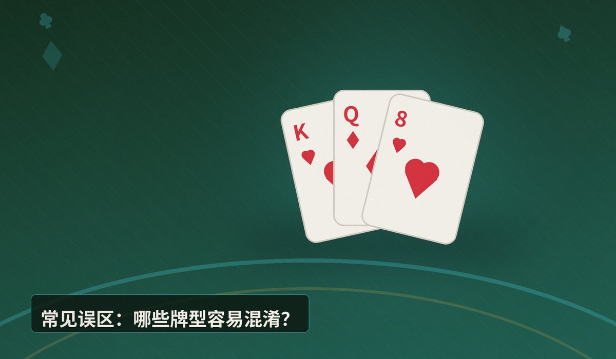 德州牛仔牌型大小图解 - 德州牛仔牌型大小图解:新手一看就懂的比牌顺序