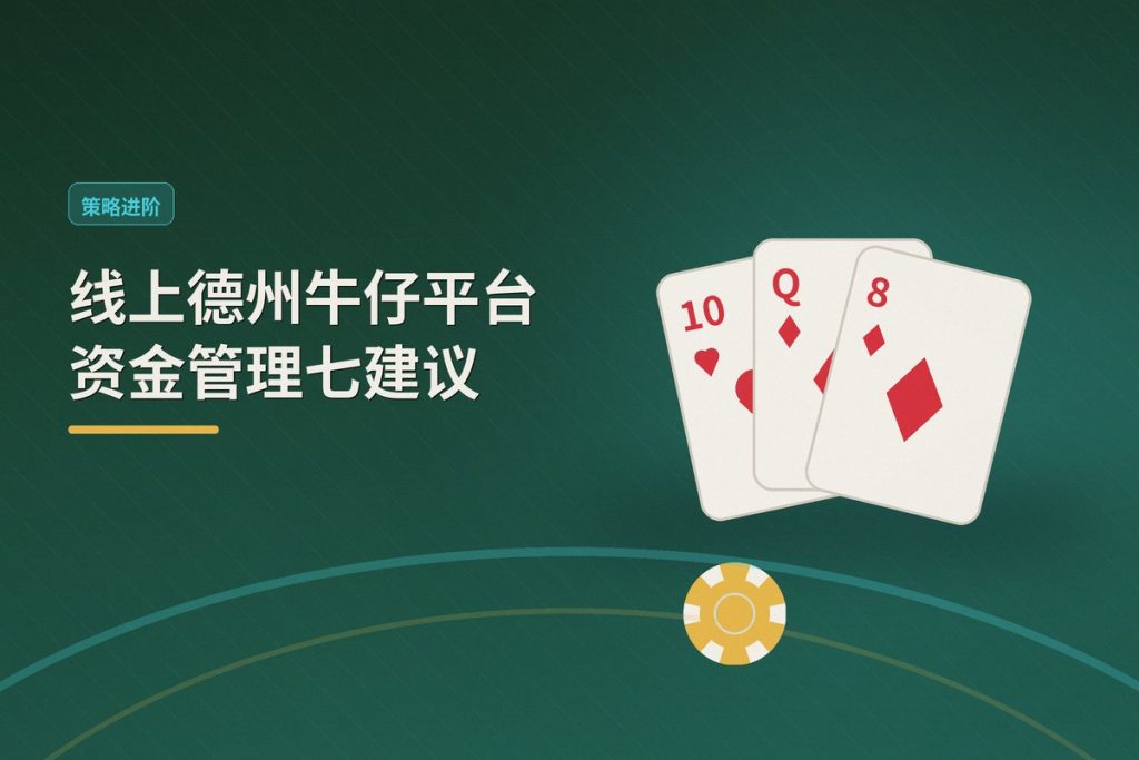 线上德州牛仔平台资金管理七建议：让打法更稳的实用策略